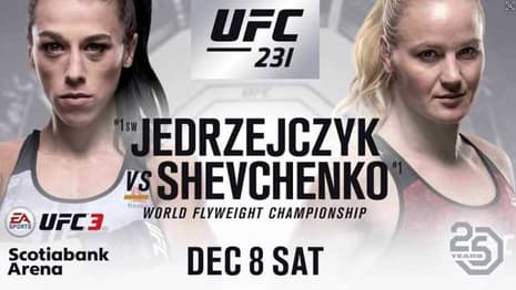 Valentina Shevchenko and Joanna Jedrzejcyzk Is Confirmed Again For UFC 231