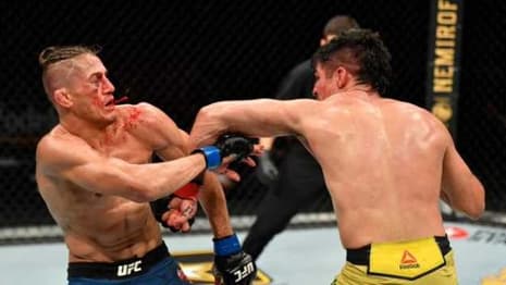 Vicente Luque Rearranges Niko Price's Face In Bloody Thriller At UFC 249