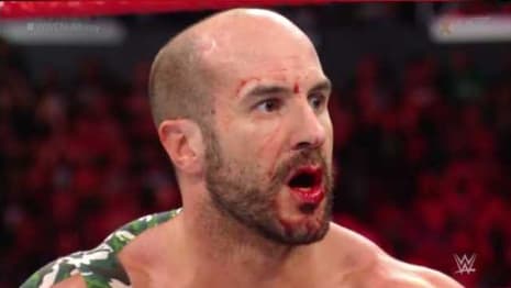 VIDEO: Cesaro Suffered A Nasty Facial Injury During His Tag-Title March At WWE NO MERCY Last Night