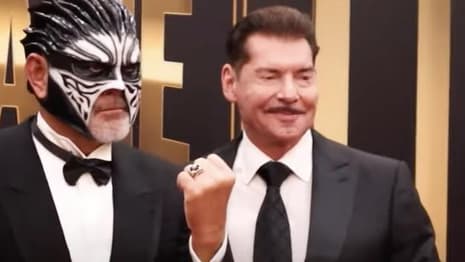 Vince McMahon Appears In Public For The First Time Since WWE Return... With His New Mustache!