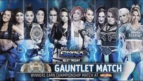 Women's Tag Team Gauntlet #1 Contender's Match Taking Place Next Week On WWE SmackDown