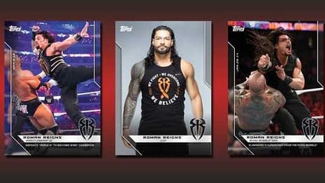 WWE And Roman Reigns Team Up With Topps Trading Cards To Help Battle Cancer