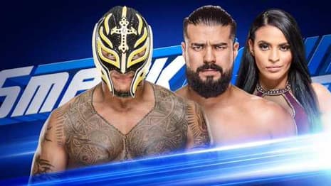 WWE Announces Andrade Cien Almas vs. Rey Mysterio For SMACKDOWN LIVE