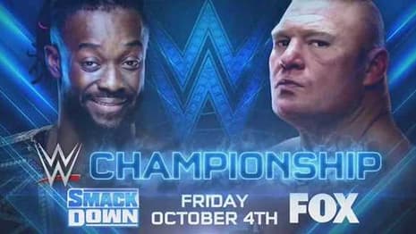 WWE Champion Kofi Kingston Vows To Defeat Brock Lesnar On The Premiere Of FRIDAY NIGHT SMACKDOWN