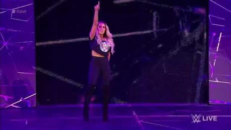 WWE Hall Of Famer Trish Stratus Returns To RAW For An Entertaining Segment With Elias