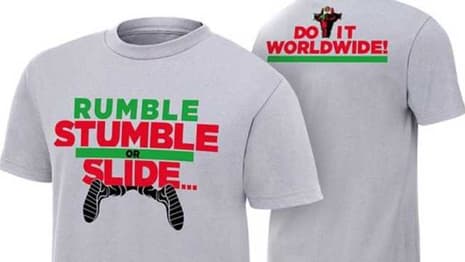 WWE Has Released A T-Shirt To Commemorate Titus O'Neil's Epic GREATEST ROYAL RUMBLE Trip