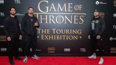 WWE Meets GAME OF THRONES As Roman Reigns, Seth Rollins And Aleister Black Take The Tour In Belfast