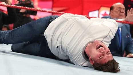 WWE Releases Footage Of Rey Mysterio's Son Being Stretchered Out Of RAW Following Brock Lesnar's Attack