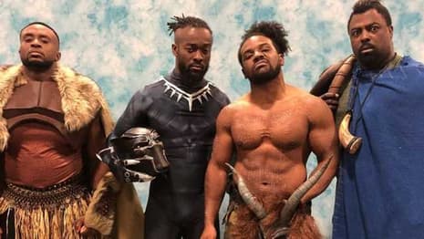 WWE Superstars The New Day Attended Awesome Con Dressed As Characters From Marvel's BLACK PANTHER