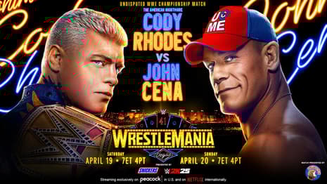 WWE WrestleMania 41 Sunday Results: Cody Rhodes vs John Cena & More