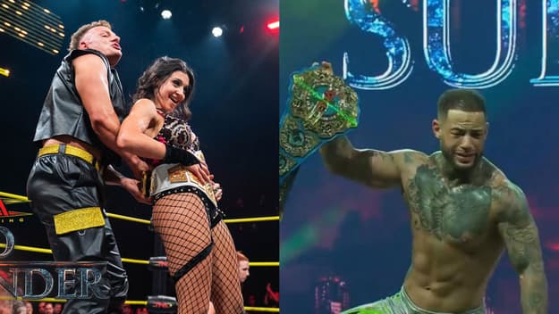 2 TNA TITLE CHANGES! Arianna Grace & Trey Miguel Both Win Belts At TNA No Surrender