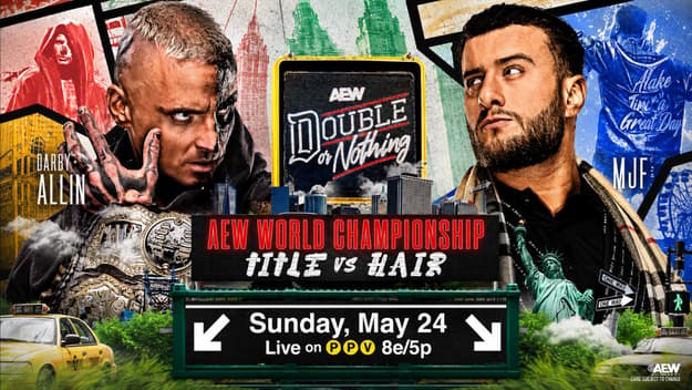 AEW DOUBLE OR NOTHING 2026 PPV Results: Darby Allin vs. MJF & More