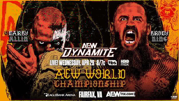 AEW DYNAMITE Results: April 29, 2026 - Darby Allin vs Brody King World Title Match & More