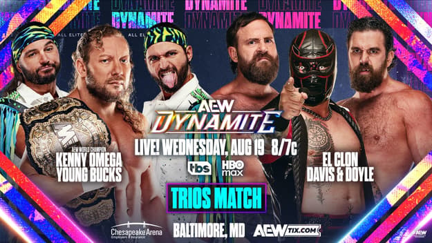 AEW DYNAMITE Results (August 19, 2026): TBS Championship 4-Way, Kenny Omega & Will Ospreay Interview & More