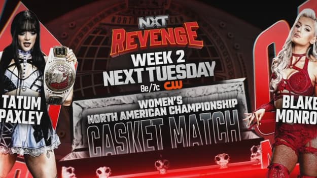 Next Week's NXT Revenge Will Feature A Casket Match & More