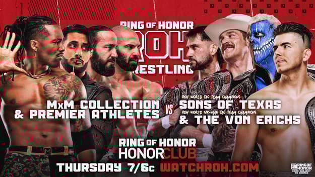 The ROH World Tag Team Champions Will Be In Action On Tonight's Episode