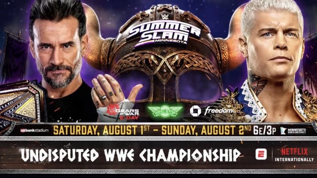 WWE SummerSlam 2026 Saturday PPV Results: CM Punk vs Cody Rhodes & More
