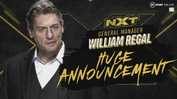 NXT GM William Regal Is Expected To Make A &quot;Huge Announcement&quot; During Tomorrow Night's Episode