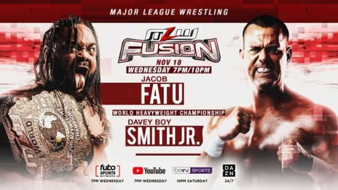 Jacob Fatu Vs. Davey Boy Smith Jr. For The World Heavyweight Title Will Main Event MLW's Restart Episode