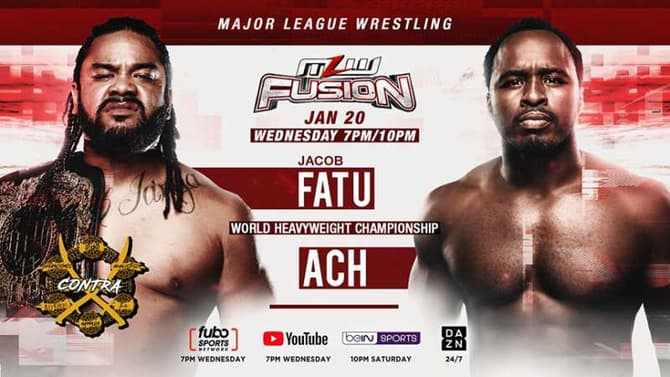 Jacob Fatu Will Defend The MLW World Heavyweight Championship On Tonight's FUSION Episode