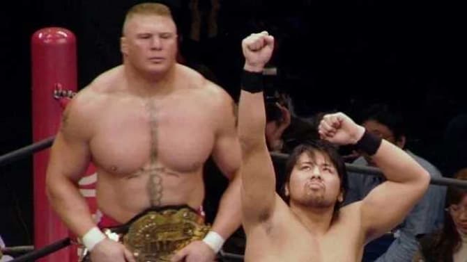 Shinsuke Nakamura Describes Brock Lesnar As &quot;Unprofessional&quot; During New Japan Pro Wrestling Run
