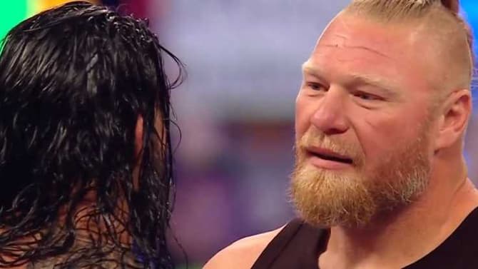 Brock Lesnar Returns At WWE SUMMERSLAM For A Face-Off With Roman Reigns