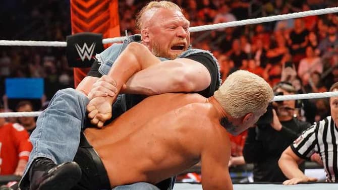 Brock Lesnar Brutalises Cody Rhodes On RAW And He's Now Heading Into NIGHT OF CHAMPIONS With A Broken Arm!