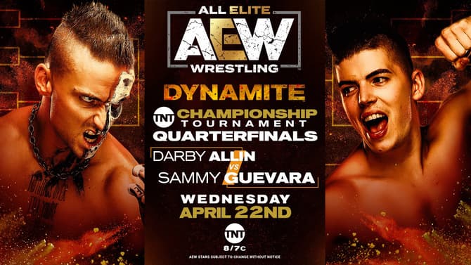 AEW Dynamite Results For April 22, 2020: Sammy Guevara VS Darby Allin, Dustin Rhodes VS Kip Sabian And More