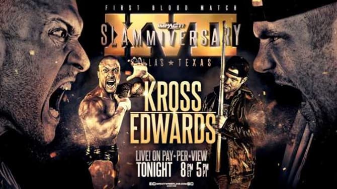 Eddie Edwards Gets Revenge On Killer Kross By Making Him Bleed At IMPACT WRESTLING'S SLAMMIVERSARY