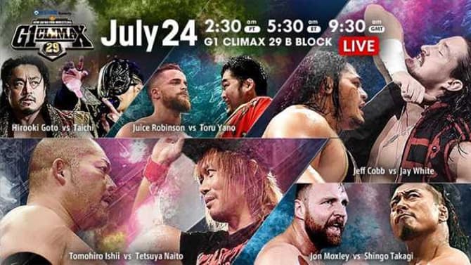 Tetsuya Naito Wins His Fight Against Tomohiro Ishii On Day 8 Of The G1 CLIMAX Tournament