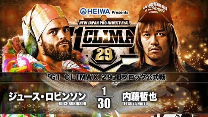 Tetsuya Naito Gets A Hard-Fought Victory Over Juice Robinson On Day 12 Of The G1 CLIMAX Tournament