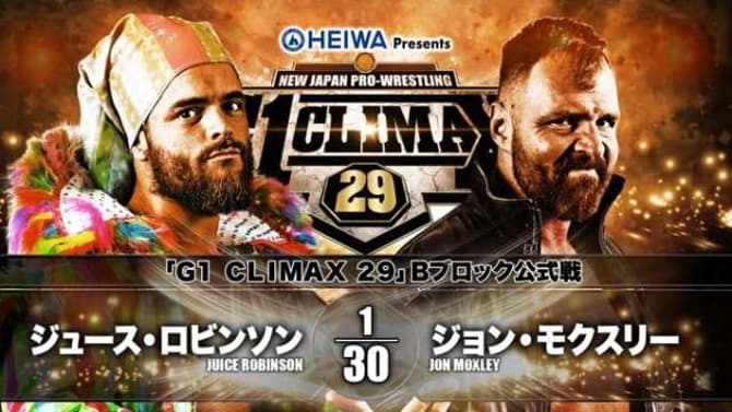 Juice Robinson Beats Jon Moxley On The Final Day Of The G1 CLIMAX For The B-Block