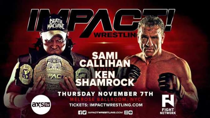 Ken Shamrock Is Set To Take On Sami Callihan In IMPACT WRESTLING