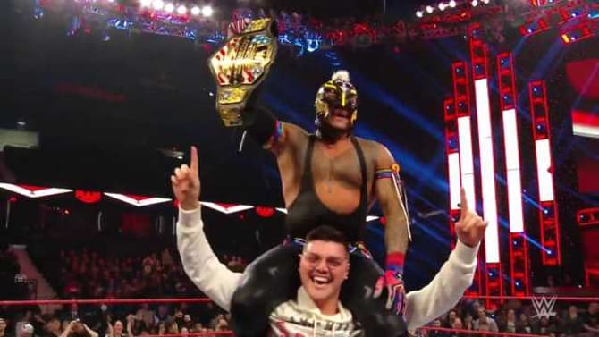 Rey Mysterio Defeats AJ Styles On RAW To Become The New United States Champion