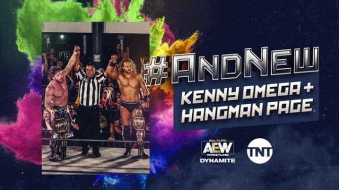 Kenny Omega & Adam Page Defeat Scorpio Sky & Frankie Kazarian To Capture The AEW World Tag Team Titles