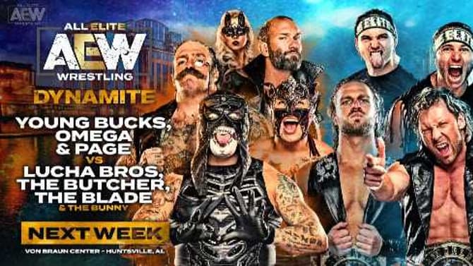 Three Matches Announced For Next Week's AEW DYNAMITE, Including A Big 8-Man Tag Main Event