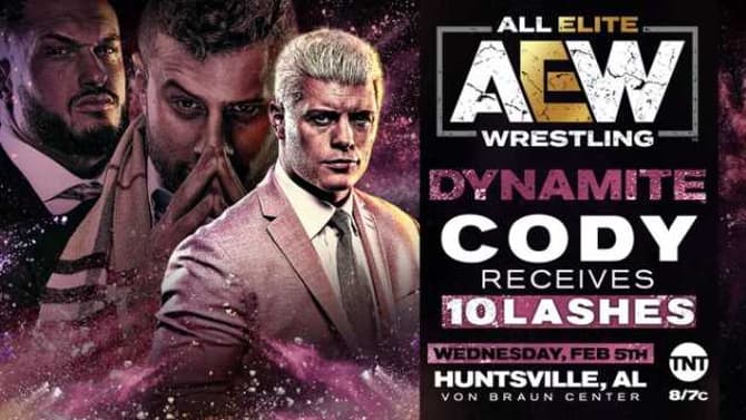 Cody Rhodes Will Receive Ten Lashes From MJF On Tonight's Episode Of AEW DYNAMITE