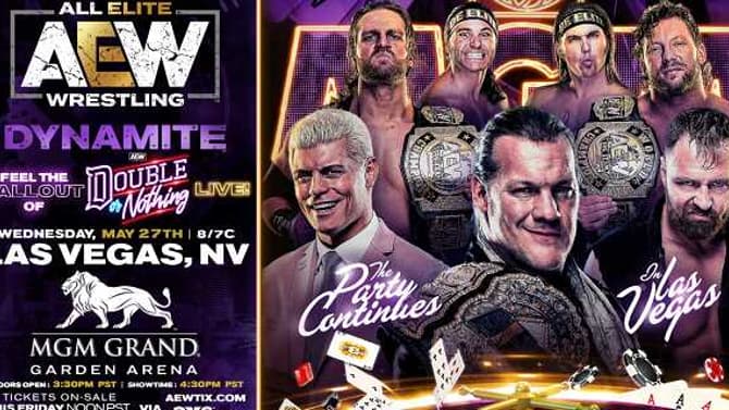 ALL ELITE WRESTLING DYNAMITE Heading MGM Grand In Las Vegas For Post DOUBLE OR NOTHING Show