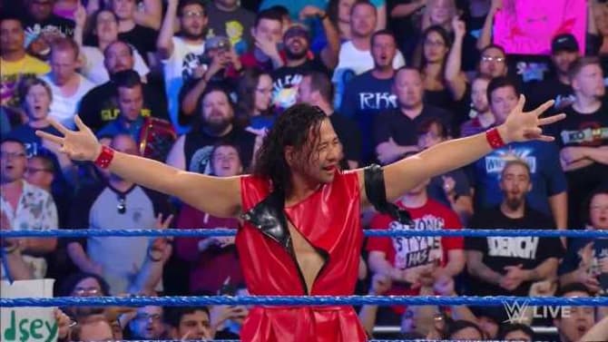YeaOh! Former NXT Champion Shinsuke Nakamura Finally Makes His Main Roster Debut On SMACKDOWN LIVE