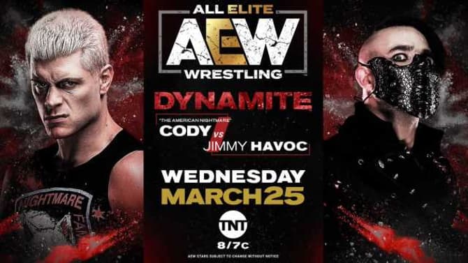 Cody Will Go One-On-One With Jimmy Havoc This Wednesday On AEW DYNAMITE