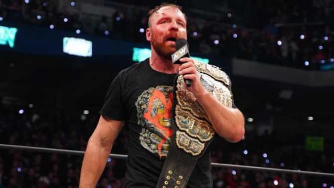 AEW Champion Jon Moxley Drops In For A Surprise Cameo Appearance On WWE BACKSTAGE