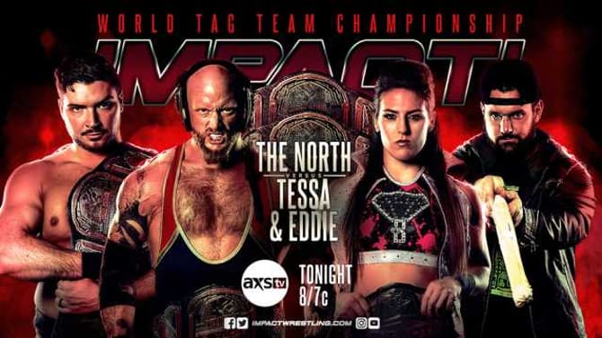 The North Successfully Defend The IMPACT World Tag Team Titles Againt Tessa Blanchard And Eddie Edwards