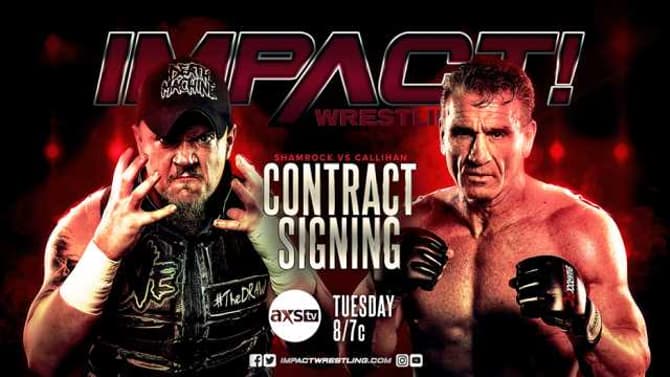 IMPACT Confirms That Ken Shamrock And Sami Callihan Will Meet Next Week For A Contract Signing