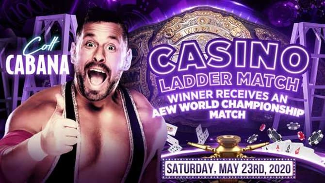 Colt Cabana Confirmed As The Second Entrant Of The Casino Ladder Match At DOUBLE OR NOTHING