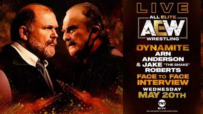 Arn Anderson And Jake Roberts Will Sit Down For A Face-To-Face Interview On AEW DYNAMITE