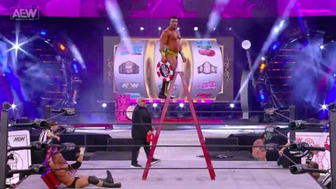 Brian Cage Debuts At AEW DOUBLE OR NOTHING And Wins The Casino Ladder Match