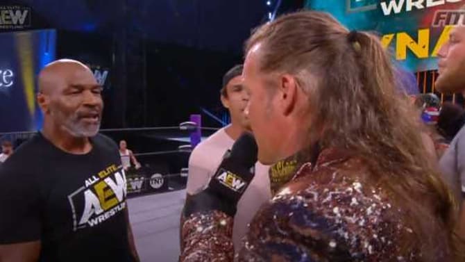 Mike Tyson And Chris Jericho Mix It Up On AEW DYNAMITE - Is A Future Match In The Cards?