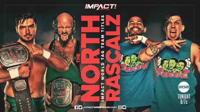 The North Successfully Defend The IMPACT World Tag Team Titles Against The Rascalz