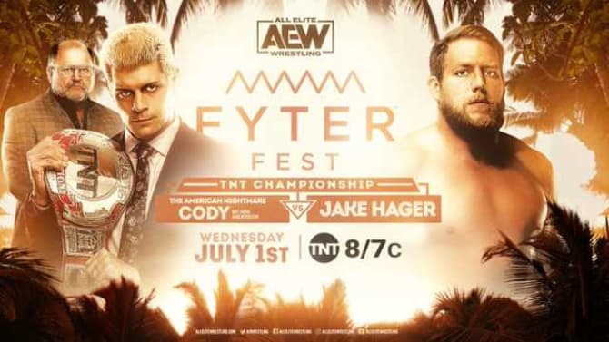 Cody Rhodes Defeats Jake Hager At AEW FYTER FEST To Retain The TNT Championship