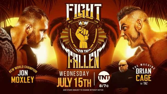 AEW FIGHT FOR THE FALLEN Results For July 15, 2020: Jon Moxley VS Brian Cage And More